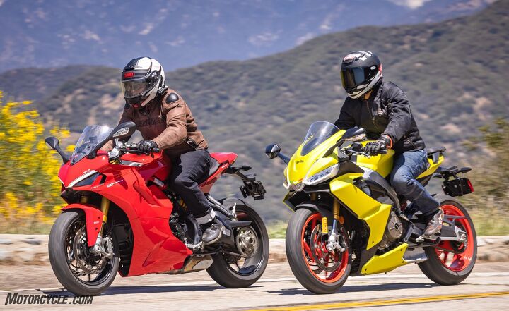 2021 Aprilia RS660 Vs. Ducati Supersport 950S