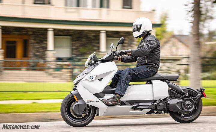 2022 BMW CE 04 Scooter Mini Review