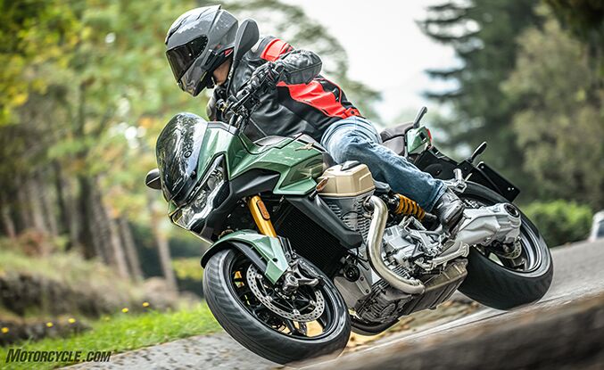 2023 Moto Guzzi V100 Mandello S Review - First Ride