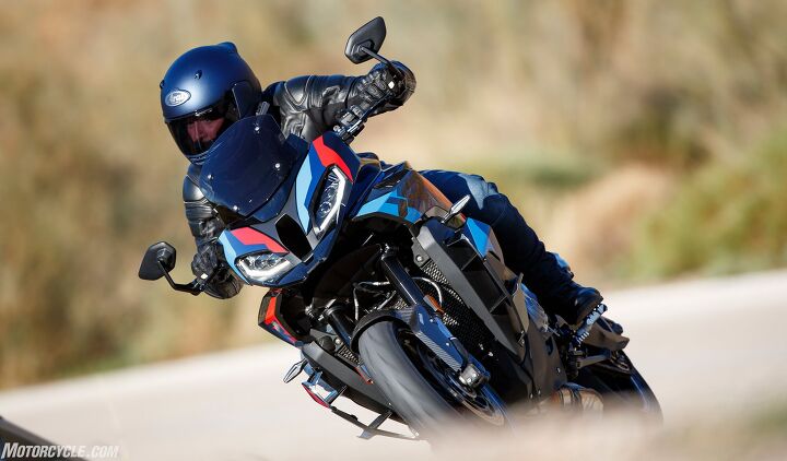 Many have complained about the S 1000 engine being buzzy, but it didn’t bother me at all on the highway or during our spirited mountain ride.