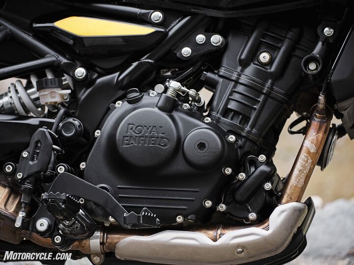 The engine is also now a stressed member and contributes to chassis stiffness.