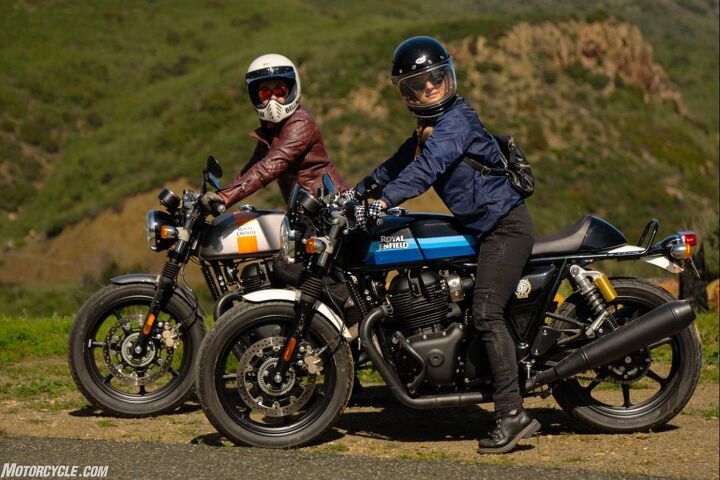The Continental GT650 new colorways: Apex Grey and Slipstream Blue