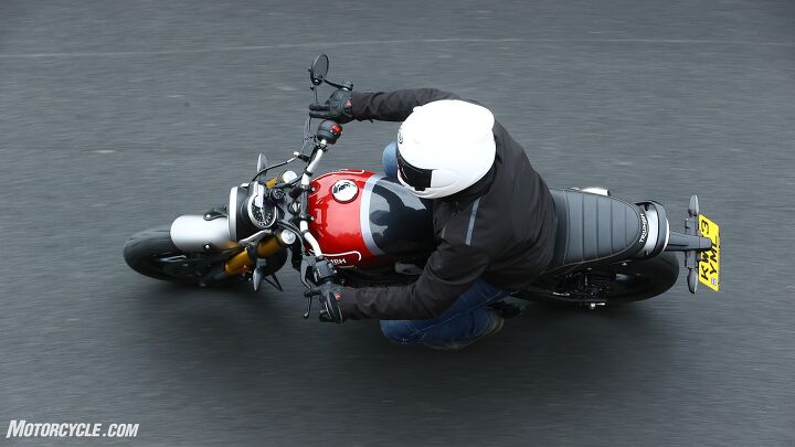 As a well-documented lover of all things Scrambler, I found myself drawn to the lithe-handling Speed 400.