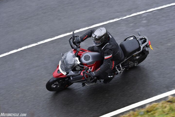 We’re told the new Tiger 1200 Explorers have gained just 2.2 lbs pounds with the update.