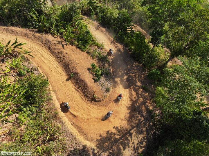 The off-road park gave us a chance to test the bike at our own pace.