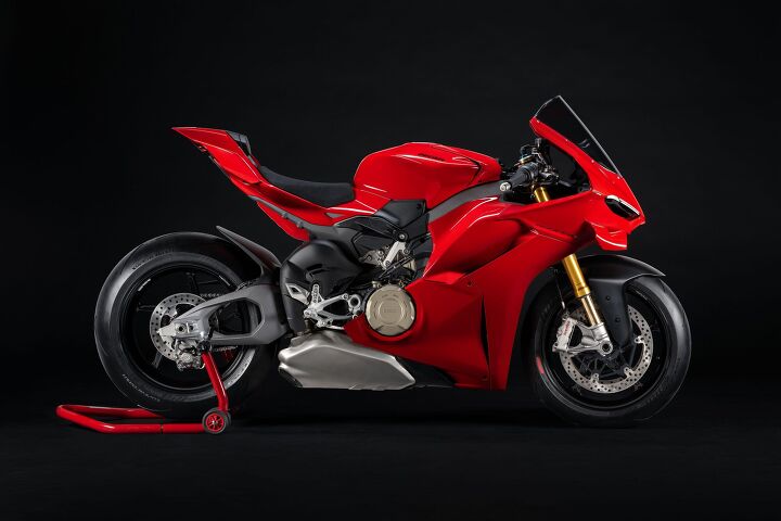 Love it or hate it, the new design cuts through the air better than before and the reshaped fuel tank gives your legs something to brace yourself with.