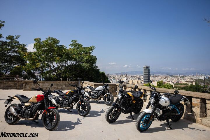 As has been the case lately from Royal Enfield, you get five color variations that span mild to wild.