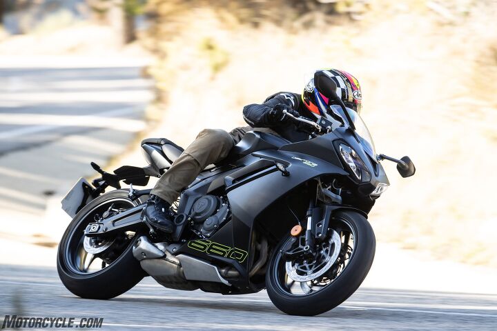 My minor gripes aside, the Daytona 660 offers a lot of bang for your buck. 