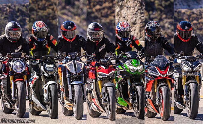 Battle Royale: 7-Way Heavyweight Naked Bike Shootout - Street