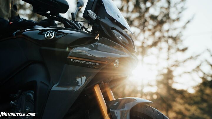 Enjoy that svelte front end while you can. Yamaha chose to fill it with lights in the latest redesign.