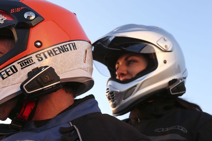 how to use a motorcycle helmet communicator