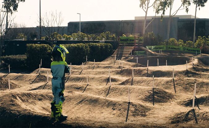 Kawasaki Teases Electric Model Expected To Be The Elektrode Balance Bike