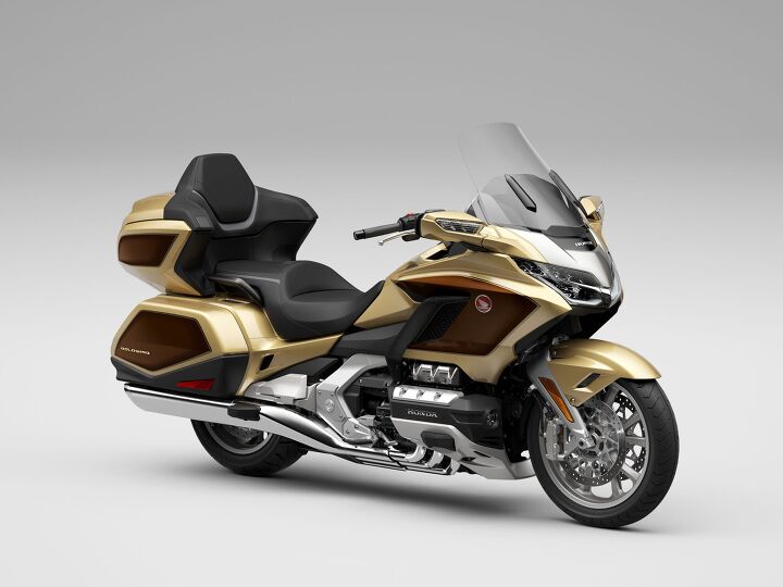 2025 honda gold wing gallery, 2025 Honda 50th Anniversary Gold Wing Tour in Eternal Gold