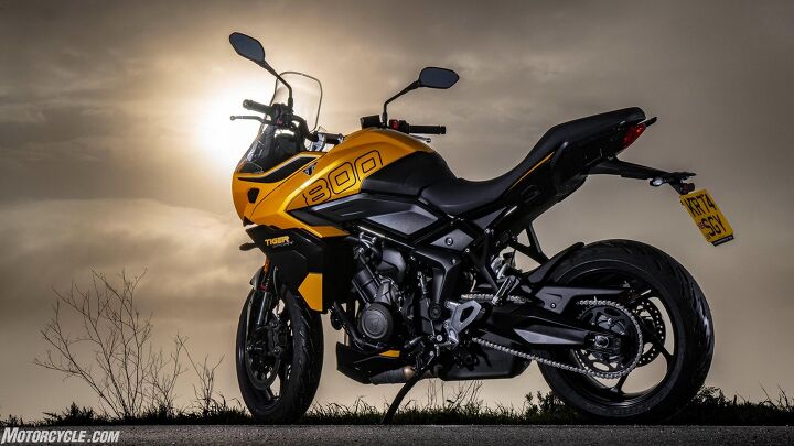 2025 Triumph Tiger Sport 800 Review Gallery