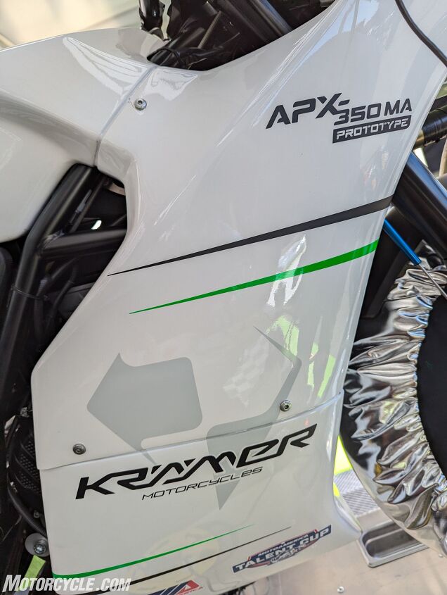 kramer apx 350 ma prototype first ride gallery