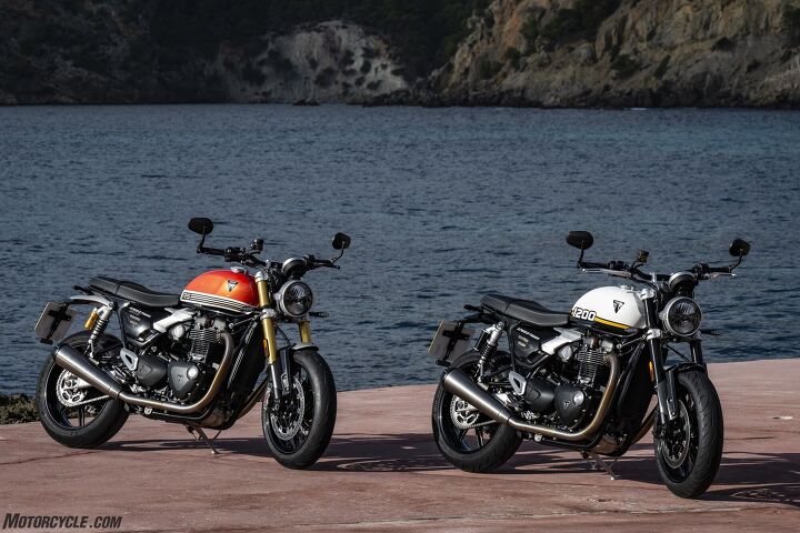 2025 triumph speed twin 1200 and speed twin 1200 rs review gallery