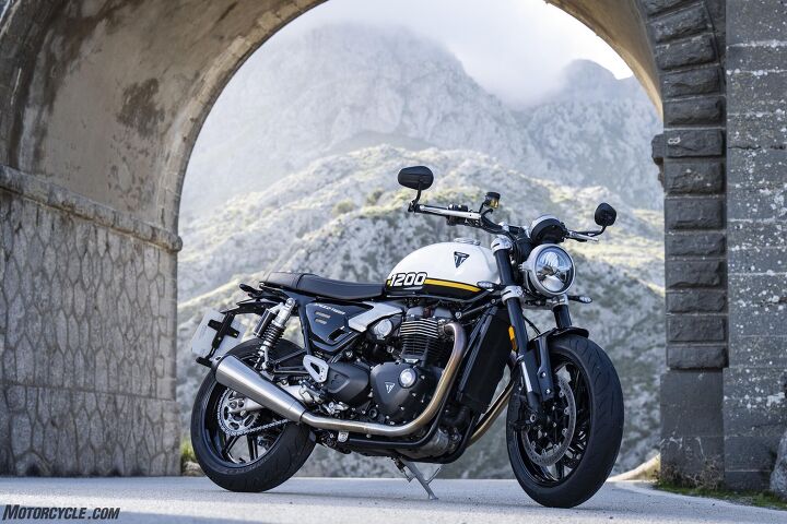 2025 triumph speed twin 1200 and speed twin 1200 rs review gallery