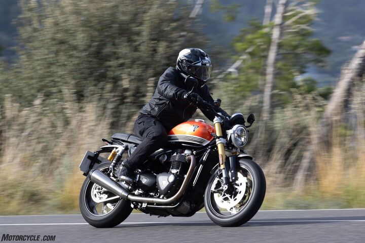 2025 triumph speed twin 1200 and speed twin 1200 rs review gallery