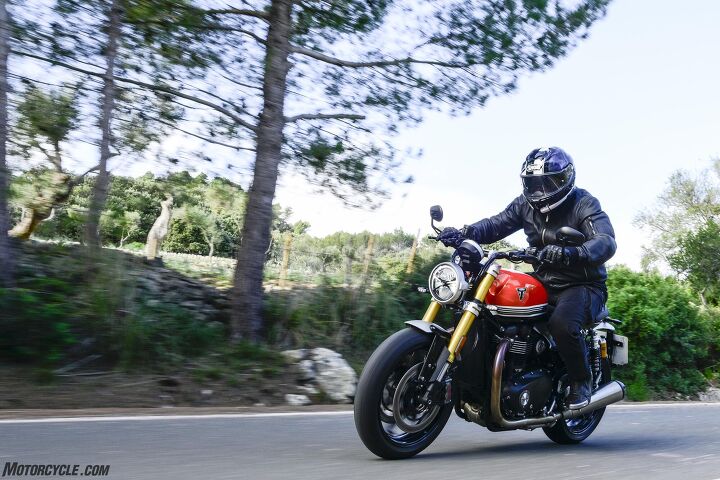 2025 triumph speed twin 1200 and speed twin 1200 rs review gallery