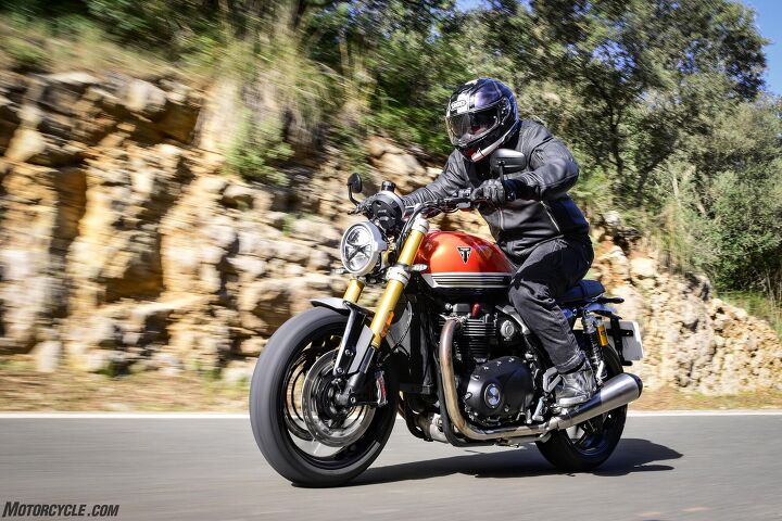 2025 triumph speed twin 1200 and speed twin 1200 rs review gallery