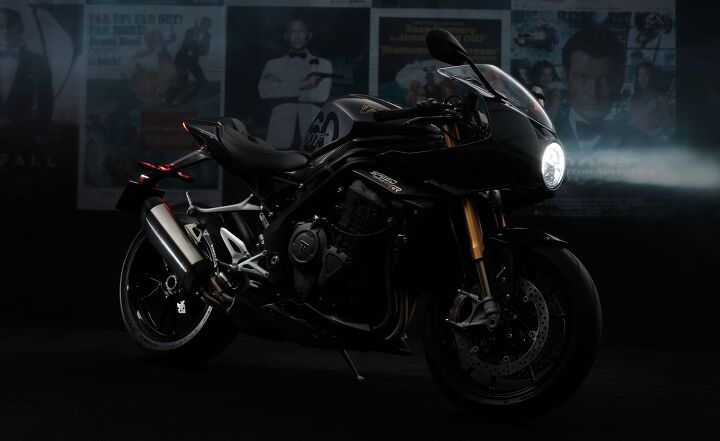 Triumph Celebrates 60 Years Of James Bond With Ultra-Exclusive Speed Triple 1200 RR